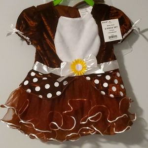 NWT Baby Deer Costume(2 piece set)